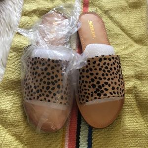 🍒 Cheetah Print Slides